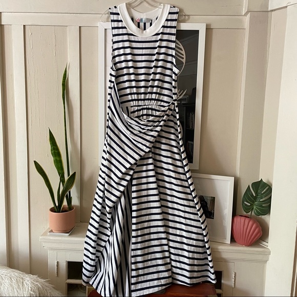 Free People Capri Striped Midi Dress NWT - Picture 4 of 4